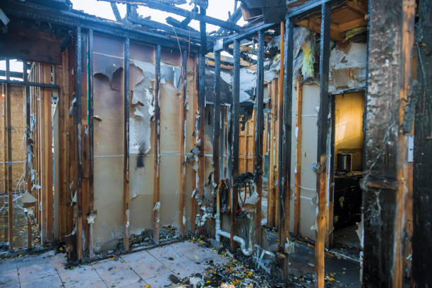 Professional Fire Damage Repair technician working in Cashmere, WA